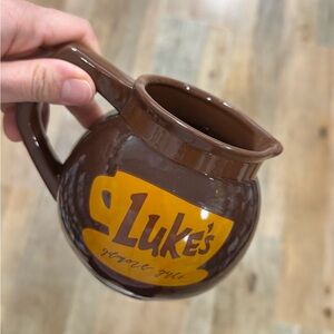 Luke's Diner Brown Ceramic Mug
